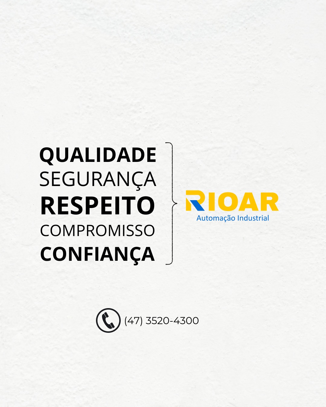 Confiança e qualidade: nossa prioridade