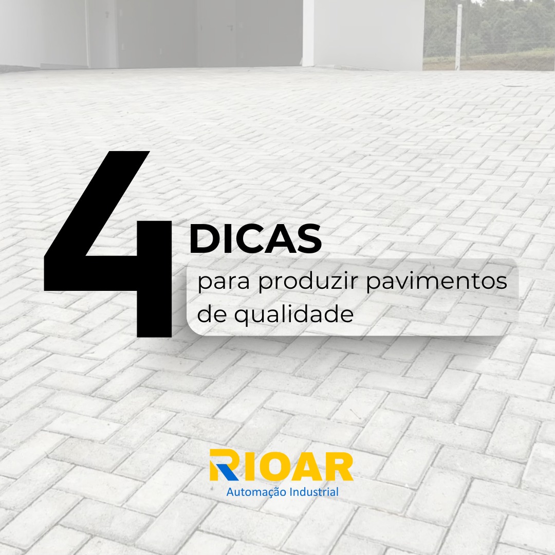 4 dicas para produzir pavimentos de qualidade