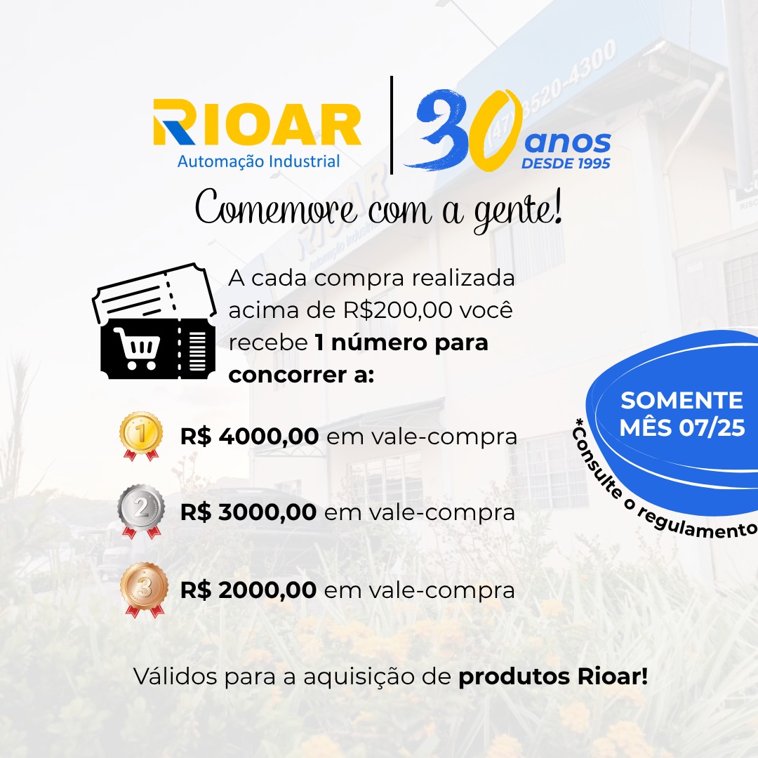 30 anos de história, parceria e inovação, e você faz parte disso!