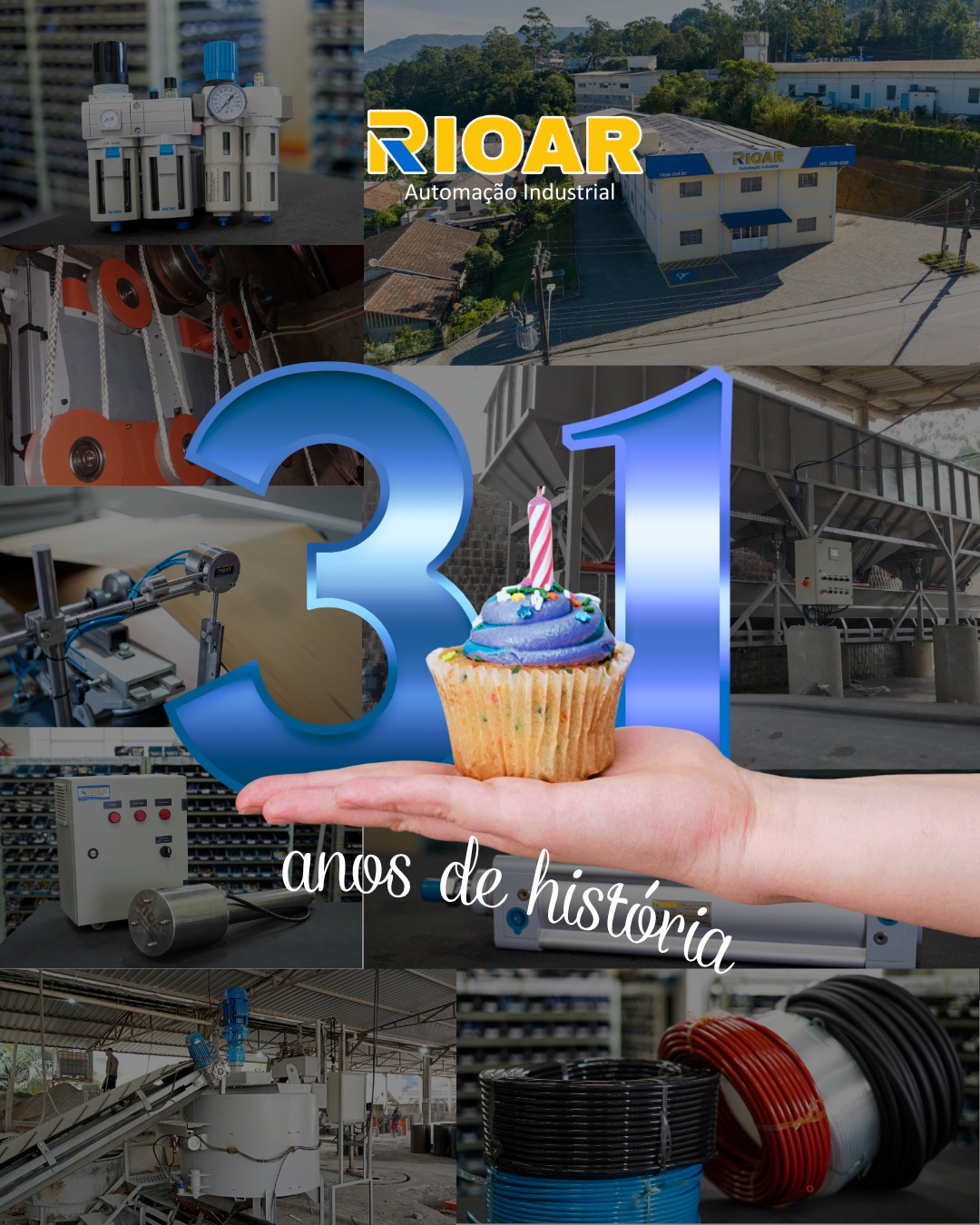 31 anos de Rioar Automação Industrial