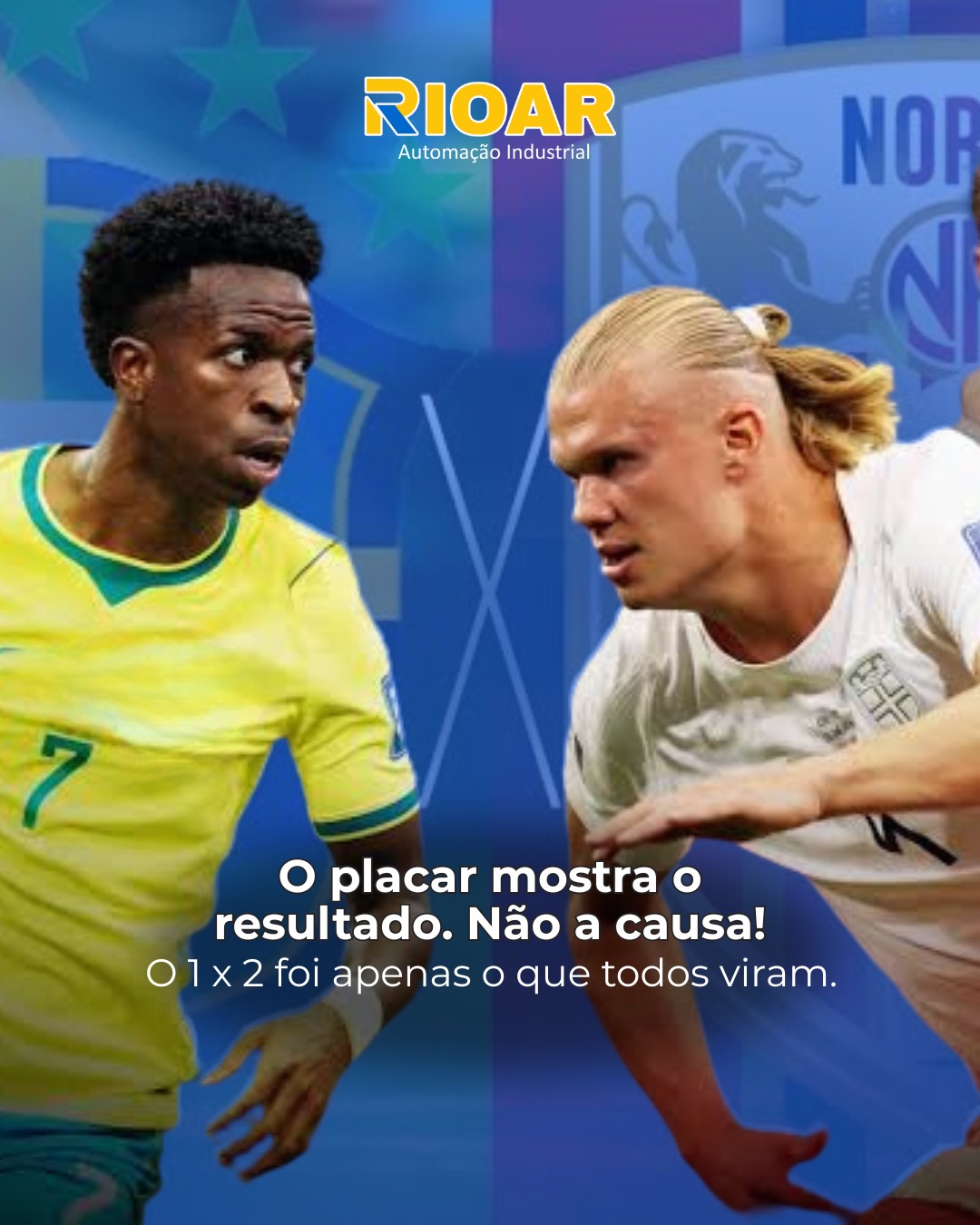 Nem sempre o resultado conta toda a história.