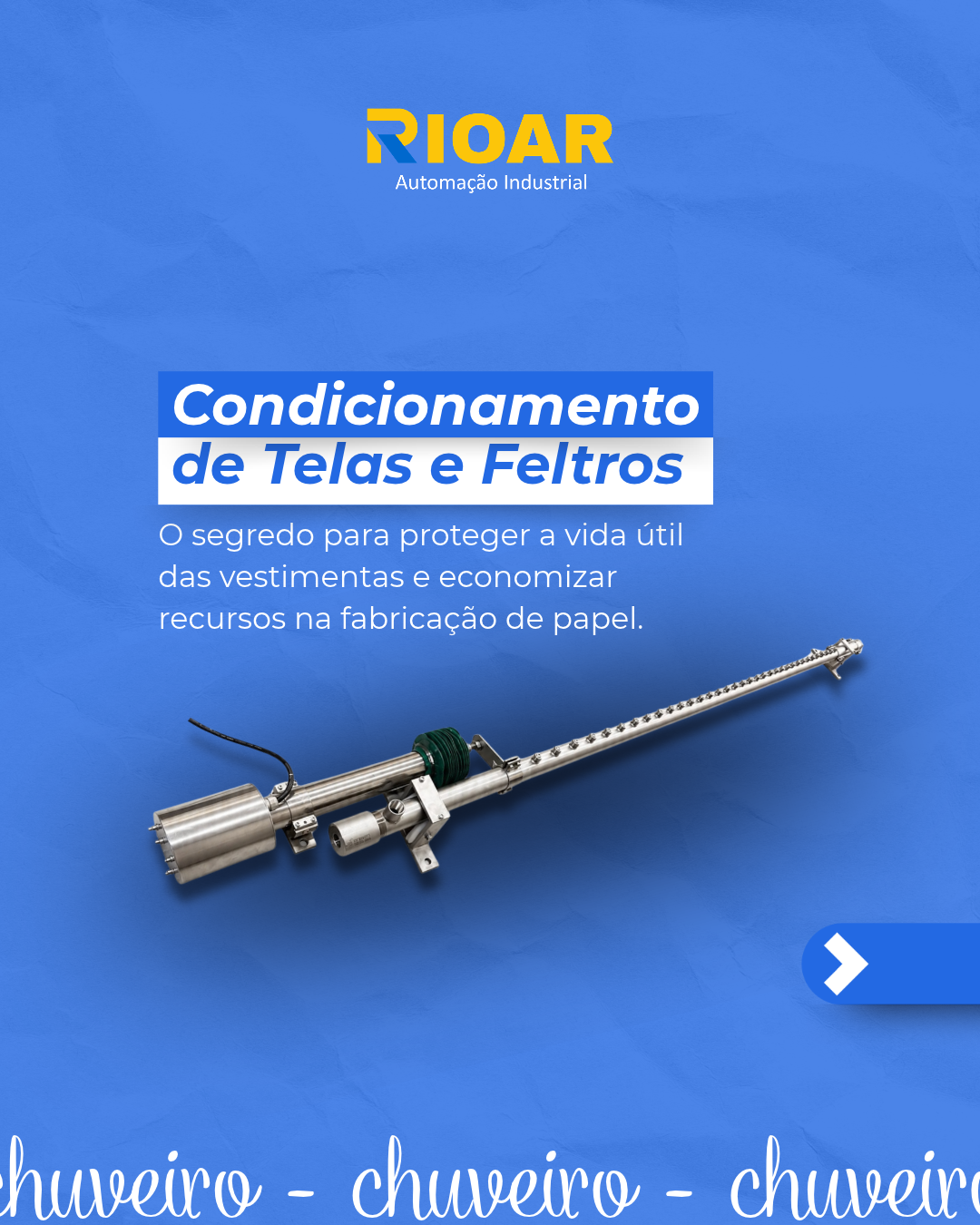 Condicionamento de telas e feltros